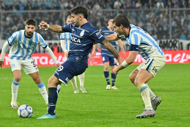 Santiago Sosa ante Gimnasia (Fotobaires).