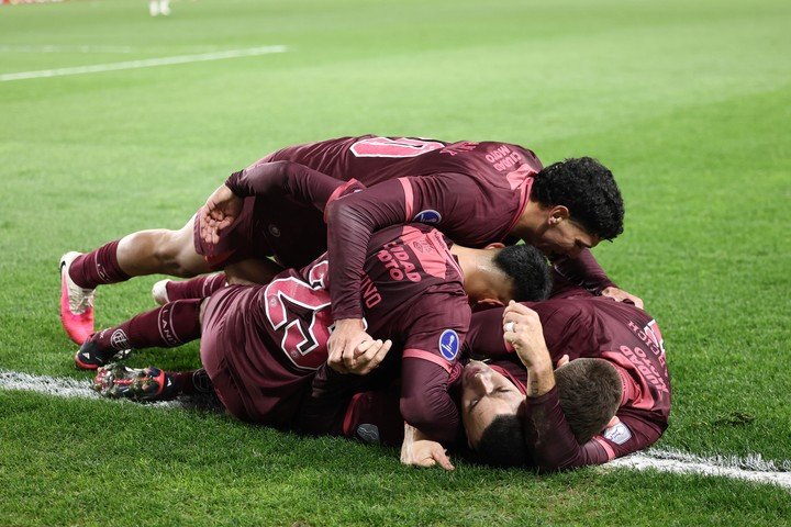Lanús ganó en la ida (EFE).