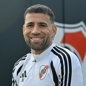 Otamendi y Montiel, presentes en la práctica de River
