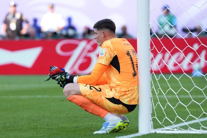 San Lorenzo busca cuidar a Gill. (foto: EFE)