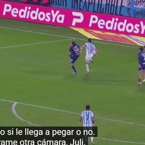 Video: el audio del VAR en el penal que reclamó Gimnasia contra Racing