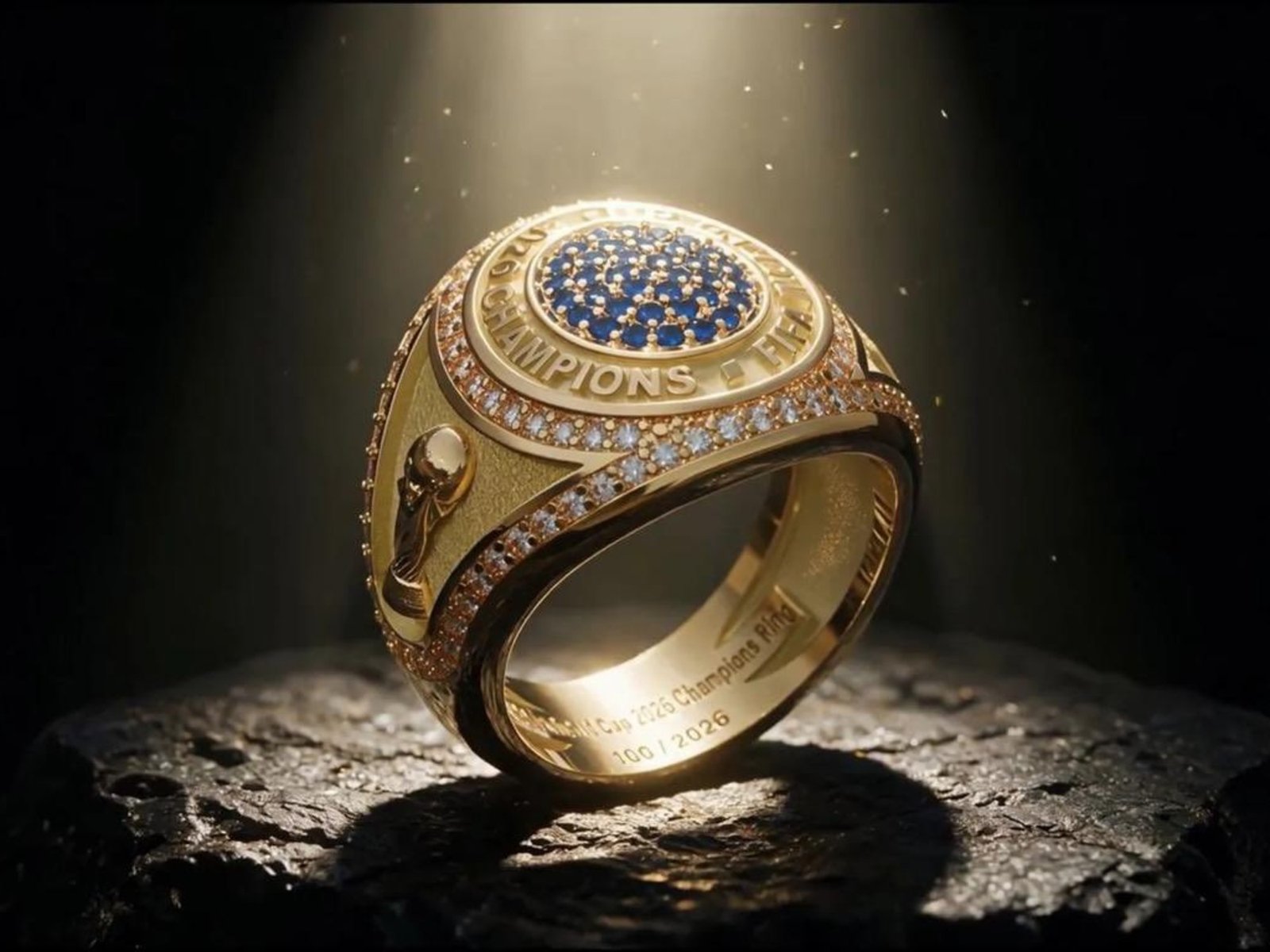 Así son los suntuosos anillos de campeón que entregará por primera vez la FIFA: cuántos se fabricaron y los particulares detalles