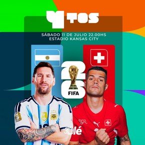 Argentina vs. Suiza, por el Mundial 2026: formaciones, horario y por dónde ver en vivo los cuartos de final