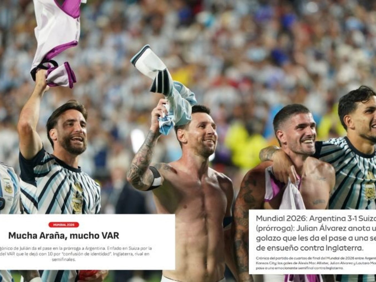Casi uno de cada cinco titulares internacionales fue negativo con la Selección Argentina en el Mundial 2026 :: Olé