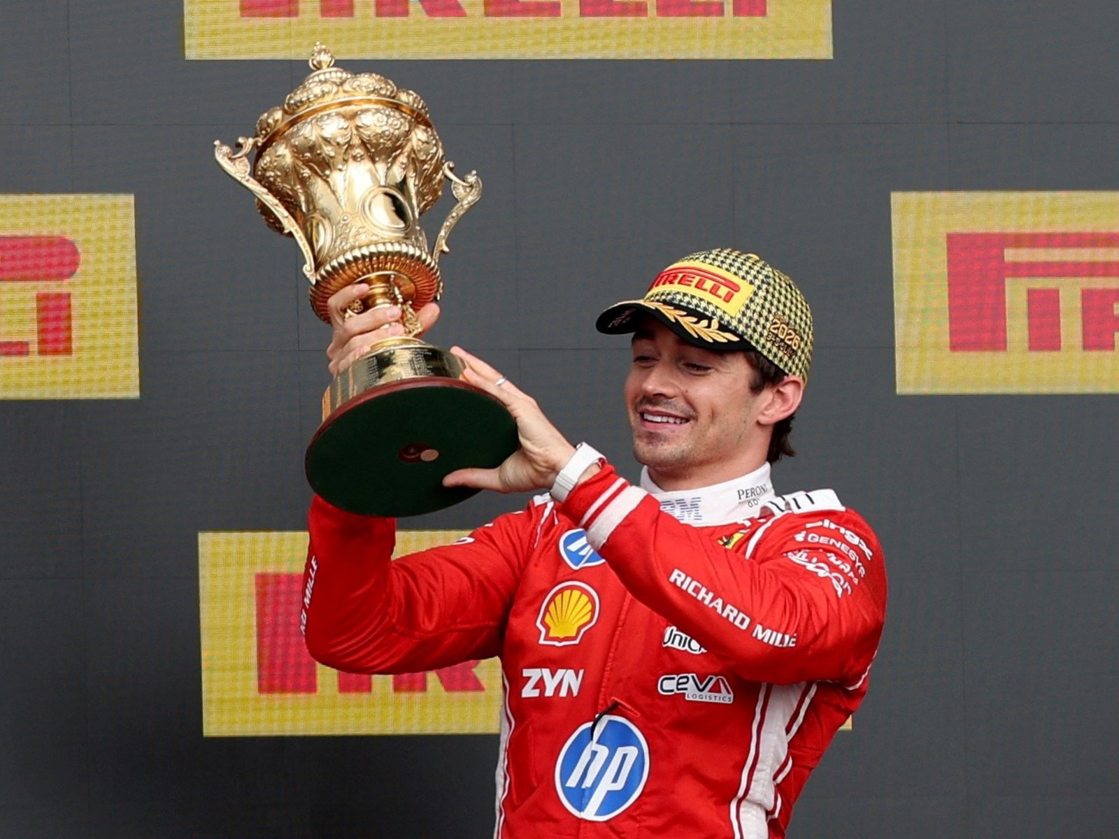 Charles Leclerc sorprendió con Ferrari y volvió a ganar después de 623 días
