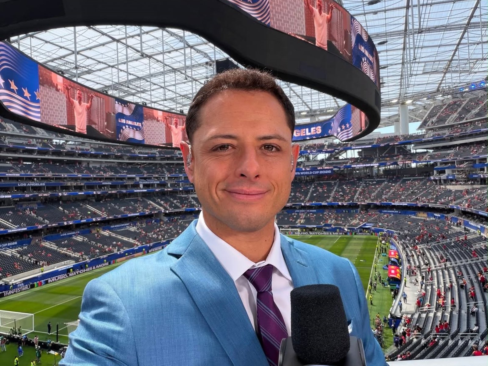 Chicharito Hernández se trenzó con periodistas nacionales y les habló a los argentinos: "Una mala experiencia con una persona..." :: Olé