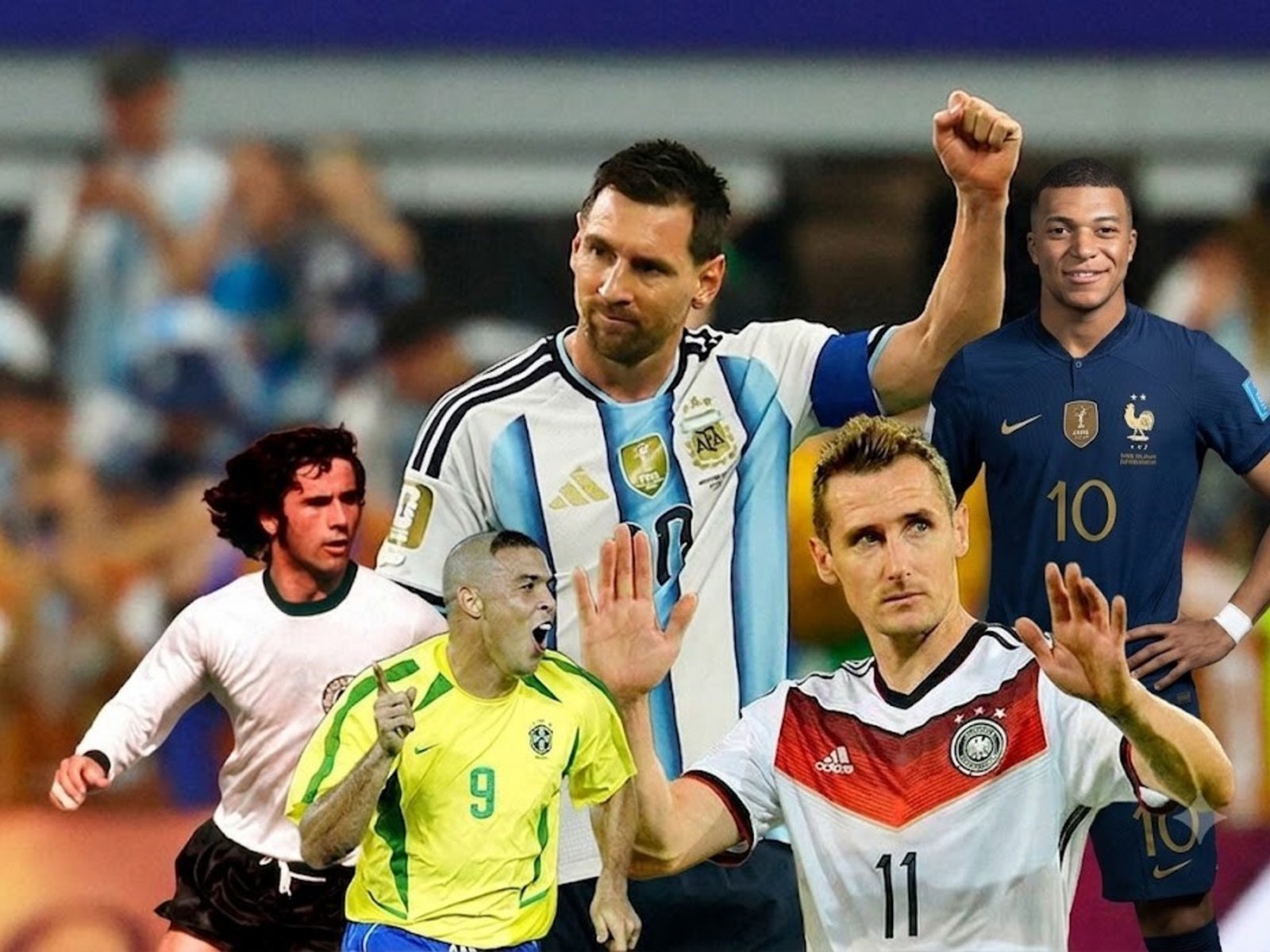 Cómo quedó Messi en la tabla histórica de goleadores del Mundial :: Olé