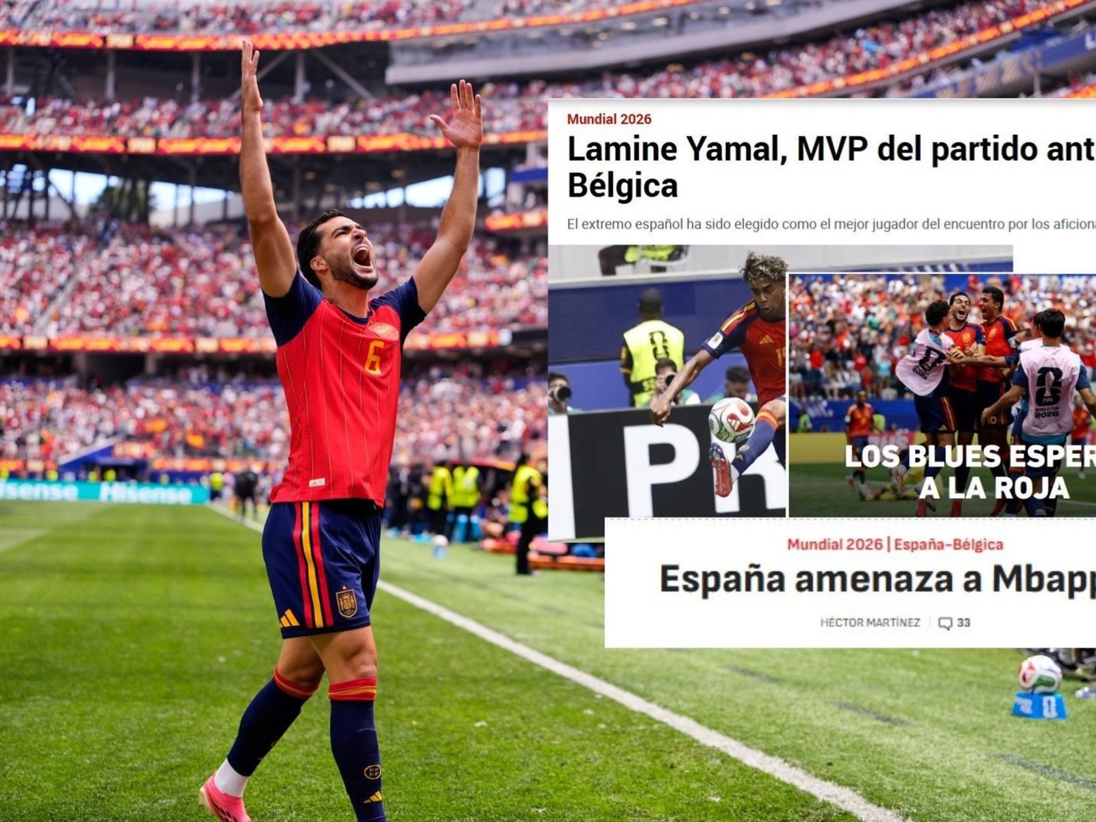 Con tremenda semifinal confirmada: ¿qué dijeron los medios de España y Francia? :: Olé