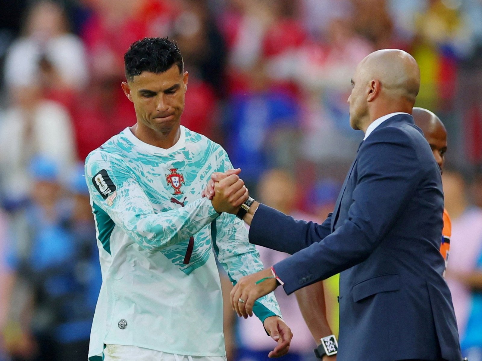Cristiano Ronaldo es el jugador más viejo en convertir en un “mata-mata” en Mundiales