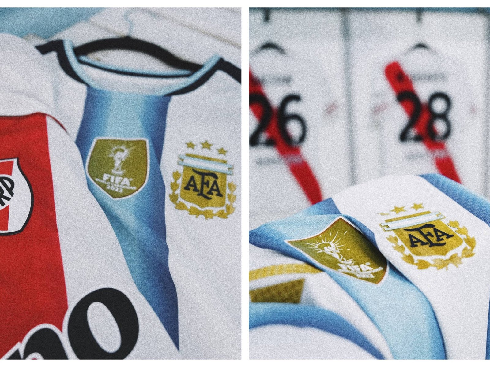 El gesto de River en apoyo a la Selección antes de la final del Mundial: “Con Argentina en el corazón” :: Olé