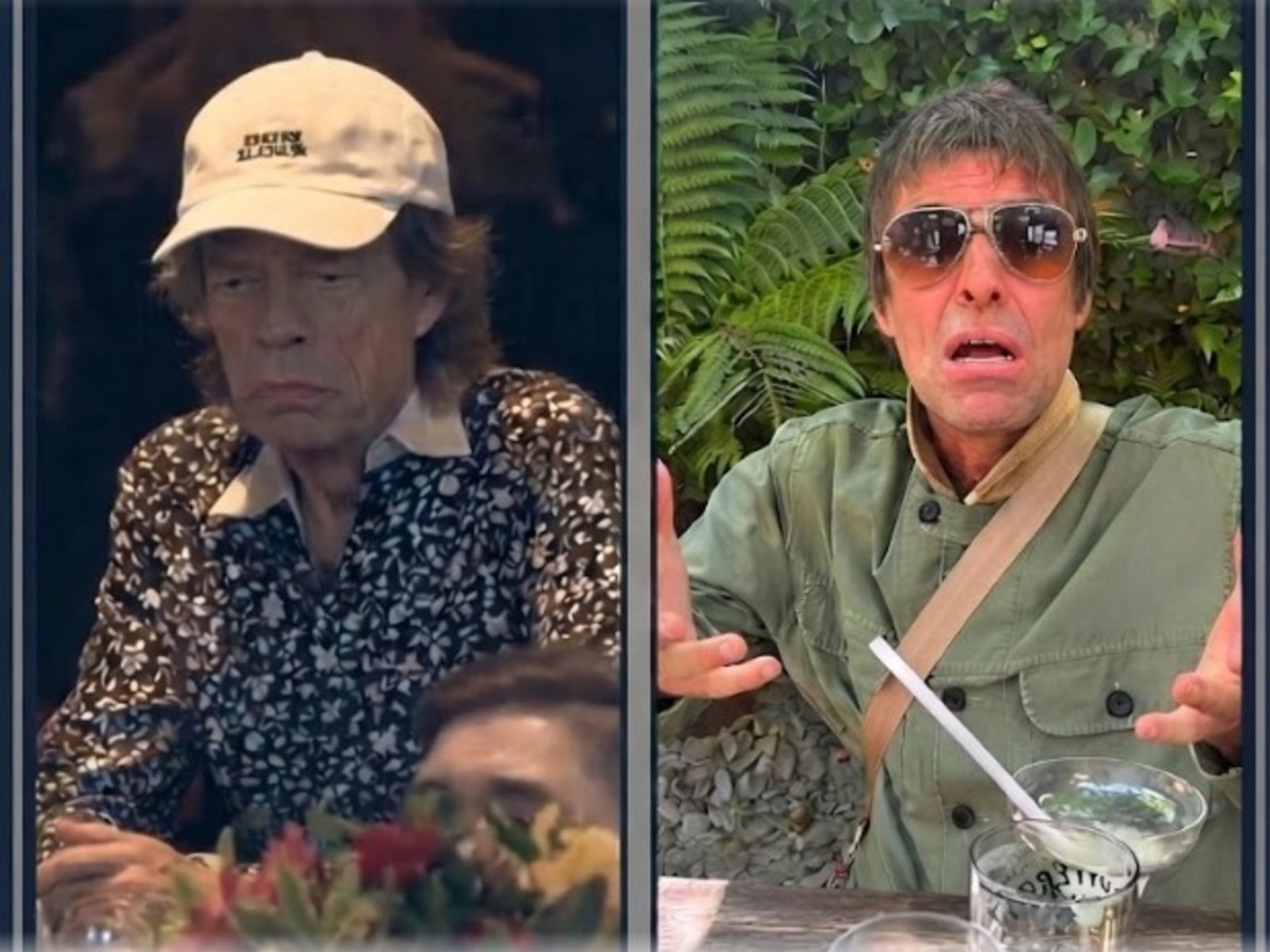 El lamento del rock inglés: el gesto de Mick Jagger en cancha y los tuits de Liam Gallagher :: Olé
