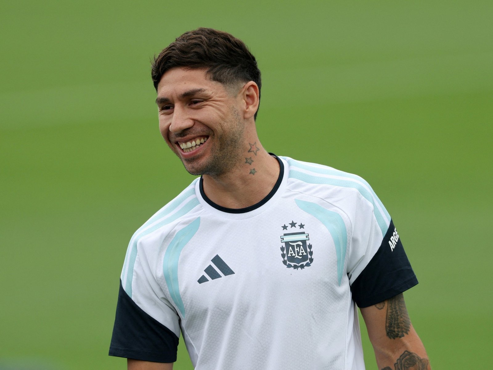 El mensaje de la pareja de Montiel después de la final del Mundial: "El que no defrauda..." :: Olé