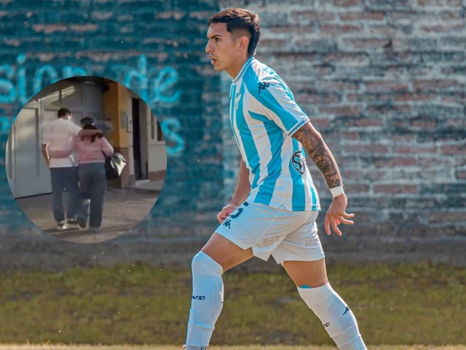 El tierno momento que protagonizó un juvenil de Atlético Tucumán tras debutar en Primera :: Olé