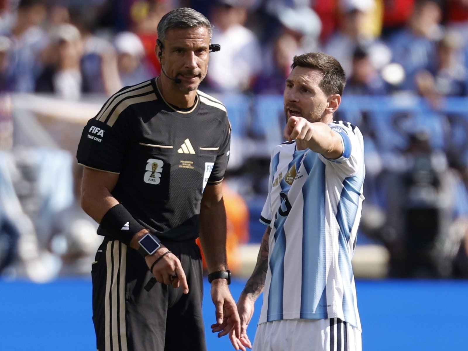 Habló el árbitro esloveno que dirigió la final del Mundial: el comportamiento de Messi, el desafío de la definición y más :: Olé