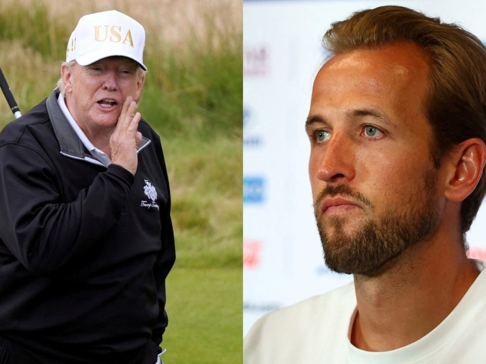 Harry Kane contó que jugó al golf con Donald Trump: "Fue una experiencia única" :: Olé