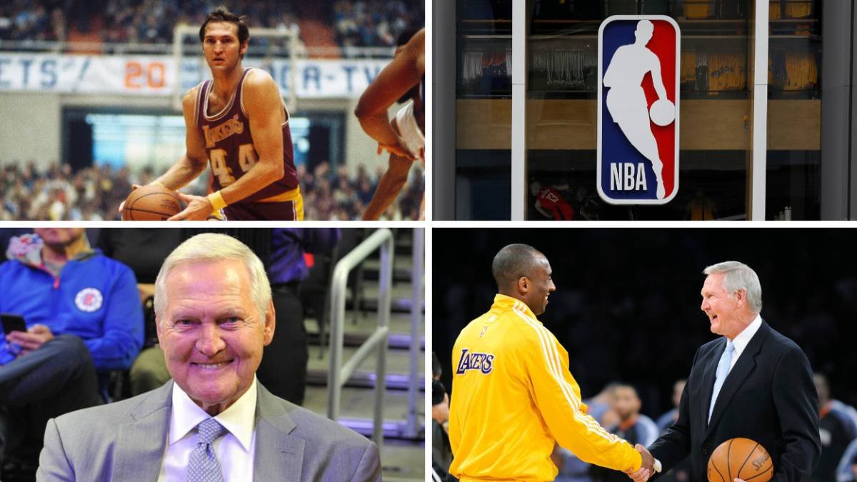 Jerry West, el logo de la NBA