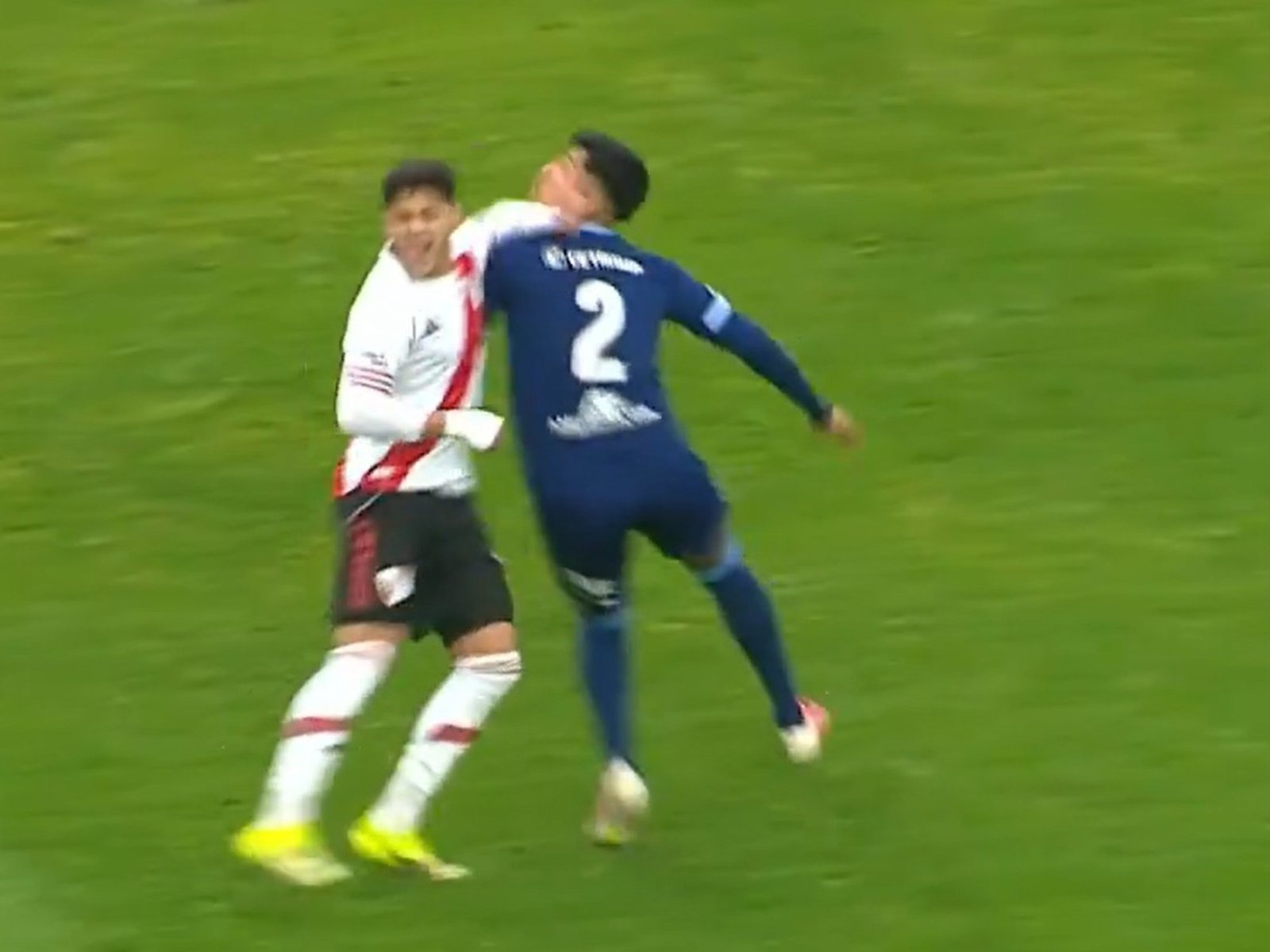 La reacción de los pibes de River que fueron expulsados en la final de la Reserva :: Olé
