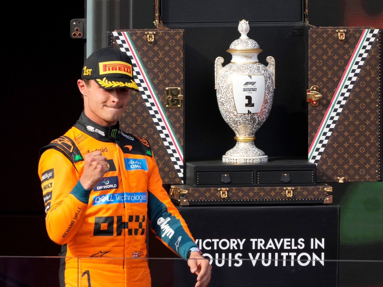 Lando Norris ganó el GP de Hungría y logró su primer triunfo de la temporada como campeón de la Fórmula 1