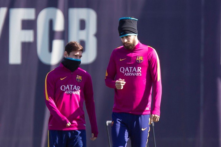 Ambos jugadores coincidieron en FC Barcelona. (EFE/ Quique García)