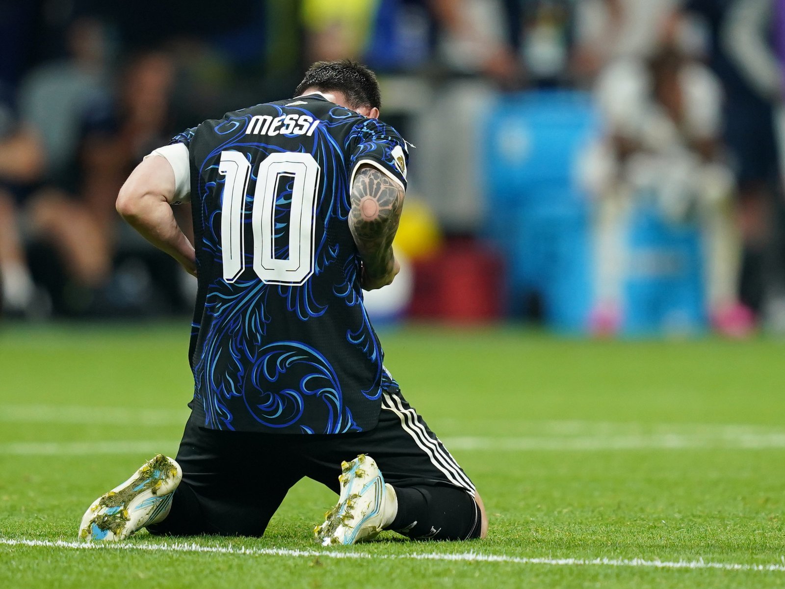Messi con Olé: la emoción en el himno, "me faltaba ganarle a Inglaterra" y qué piensa de España :: Olé