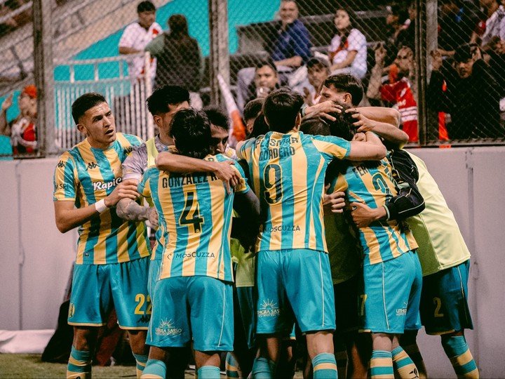 Aldosivi le ganó a River (Prensa Aldosivi).