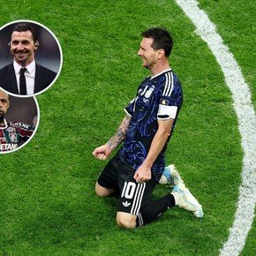 Zlatan Ibrahimovic y otras figuras se rinden ante la Selección Argentina y Messi: "Cuando se enciende..."