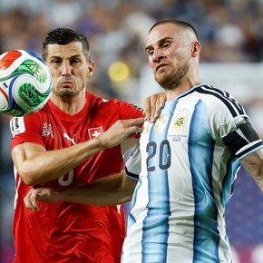 Uno de los jugadores suizos, tras la derrota ante Argentina: "Lo perdimos por culpa del árbitro"