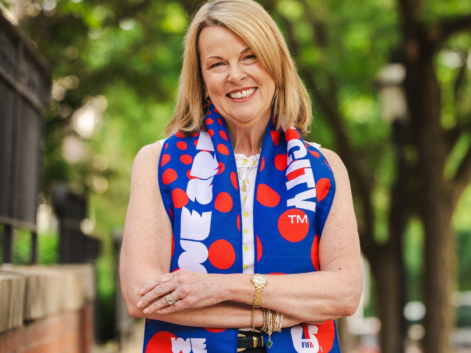 Pam Kramer: “Me emocionó mucho ver cómo cantan el himno los argentinos” :: Olé