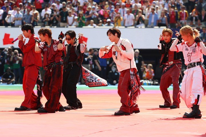 BTS también tuvo su espacio (AP).