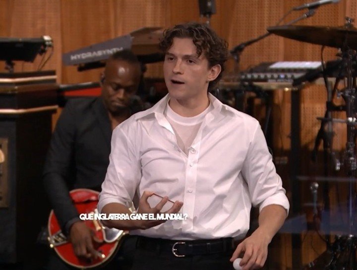 Tom Holland y la promesa si Inglaterra es campeón del Mundial. (Captura TV)