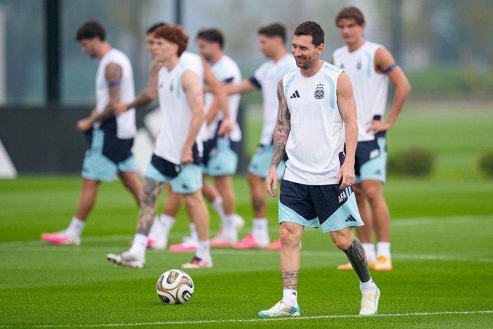 Se instalaron un total de 77 campos de entrenamiento para el Mundial 2026. (AP Photo/Ashley Landis)