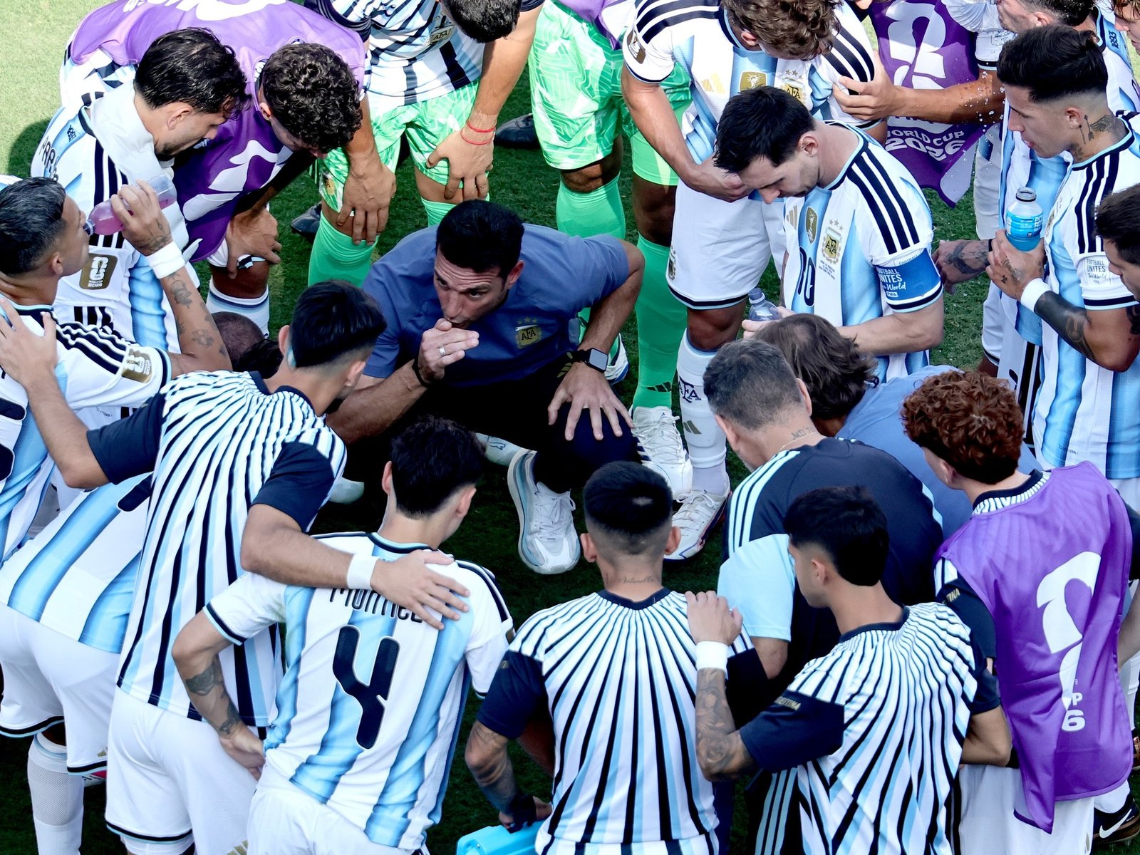 Scaloni y un llanto que fue el de todos :: Olé