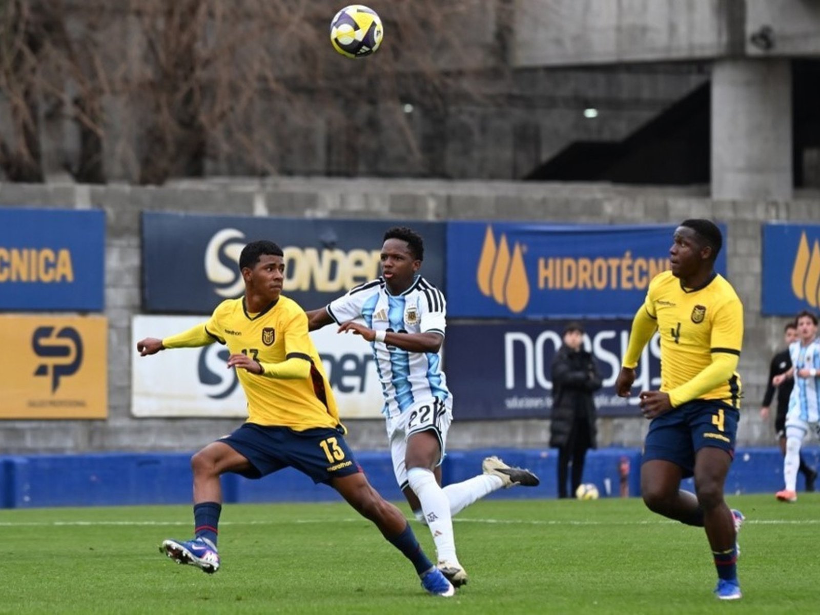 Stephen "Kiki" Ramos marcó un gol con la Selección Sub 17 y se ilusiona con un lugar en el Mundial de Qatar