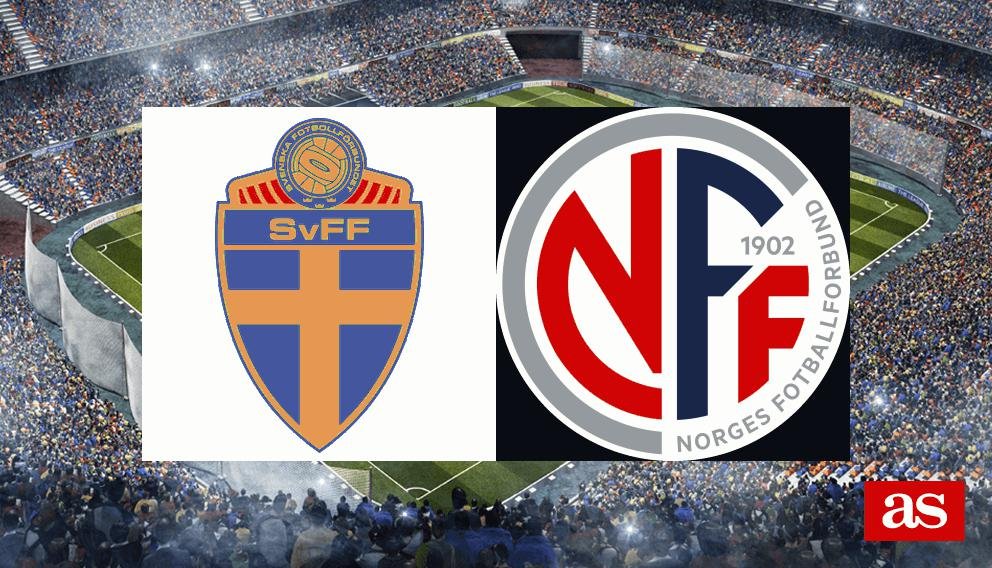 Suecia 1-2 Noruega: resultado, resumen y goles