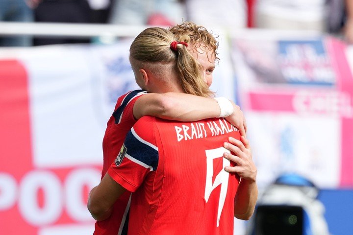 La Noruega de Haaland fue la quinta mejor selección (EFE).
