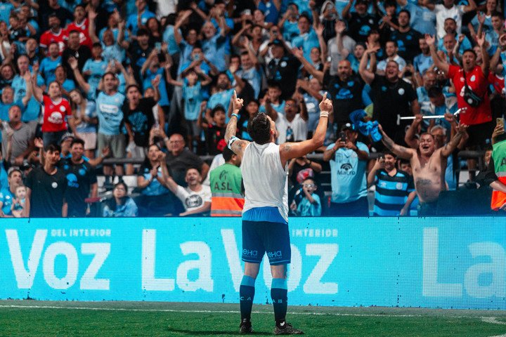 Zelarayán no jugó el último amistoso para llegar al debut (Foto: @Belgrano).