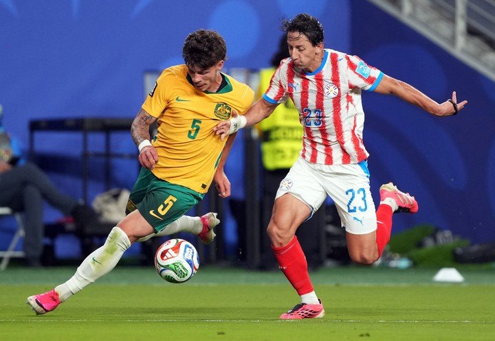 Matías Galarza Fonda vs. Australia. Reuters/Darren Yamashita