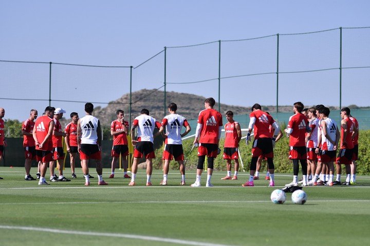 La pretemporada de River en España (Prensa River).