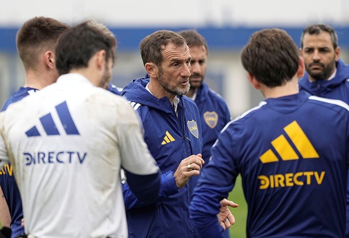 Amistoso entre Boca y Ferro en Boca Predio. Fotos Prensa Boca
