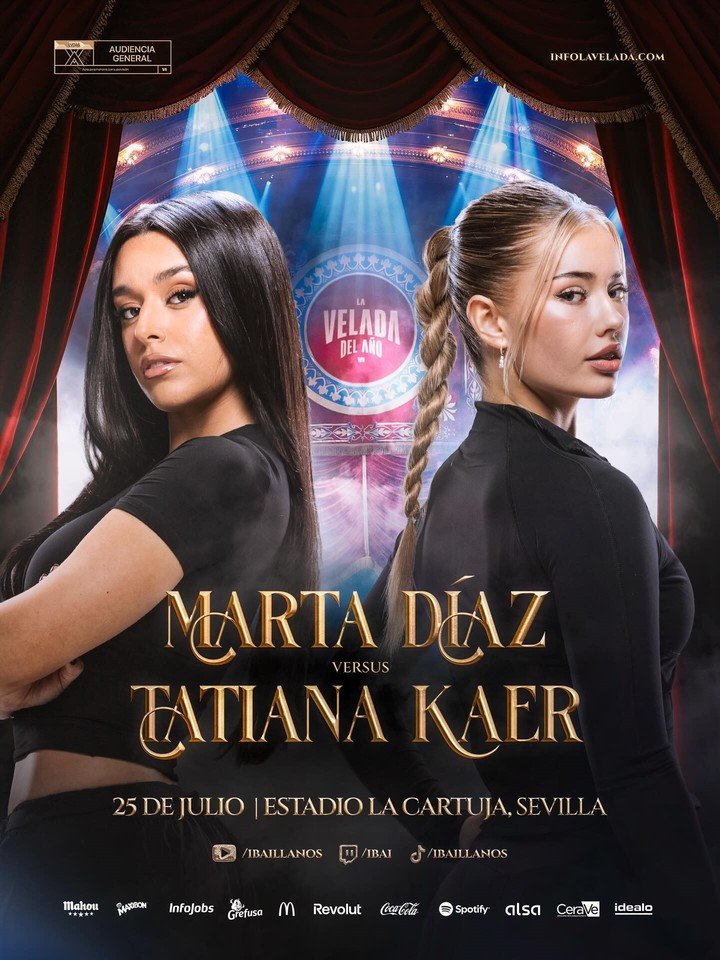 Cuarto combate: Marta Díaz vs Tatiana Kaer.