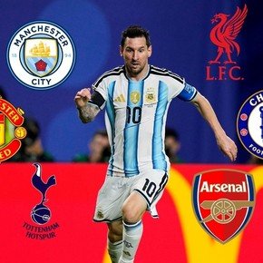 ¿Cómo le fue a Messi contra clubes ingleses?
