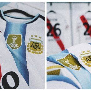 El gesto de River en apoyo a la Selección antes de la final del Mundial: "Con Argentina en el corazón"