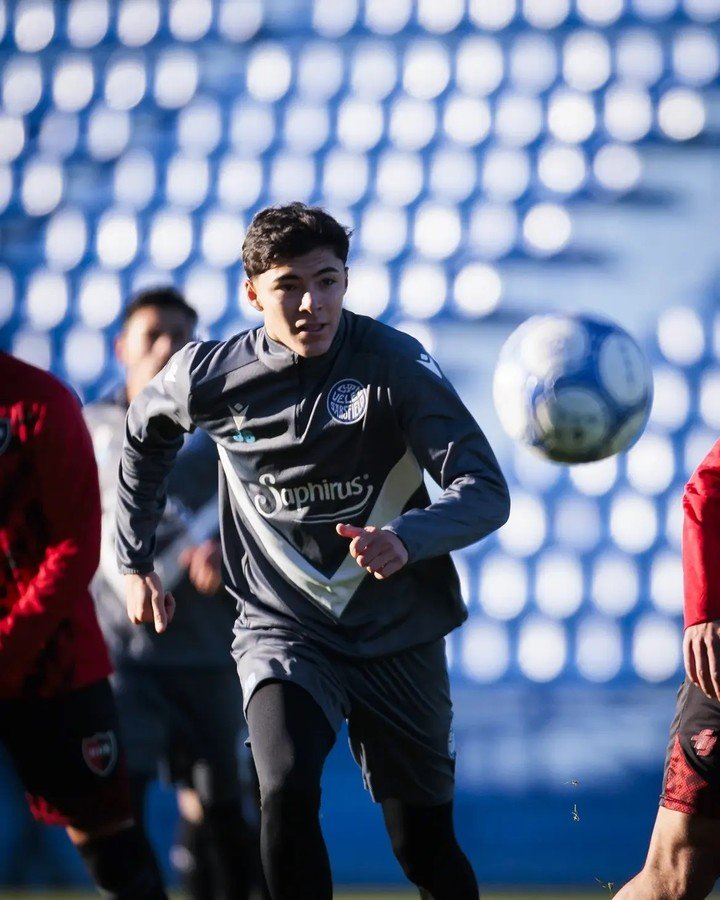 Tobías Andrada. Prensa Vélez.