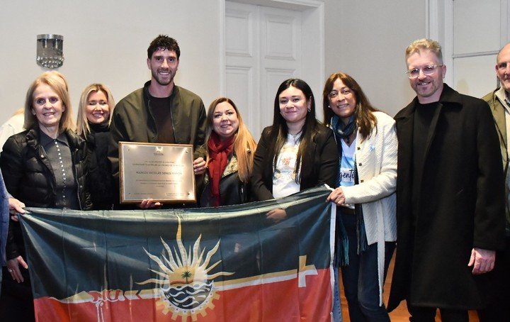 Marcos Senesi fue declarado ciudadano ilustre de Concordia. (Foto: Concordia Directo / Municipalidad de Concordia)