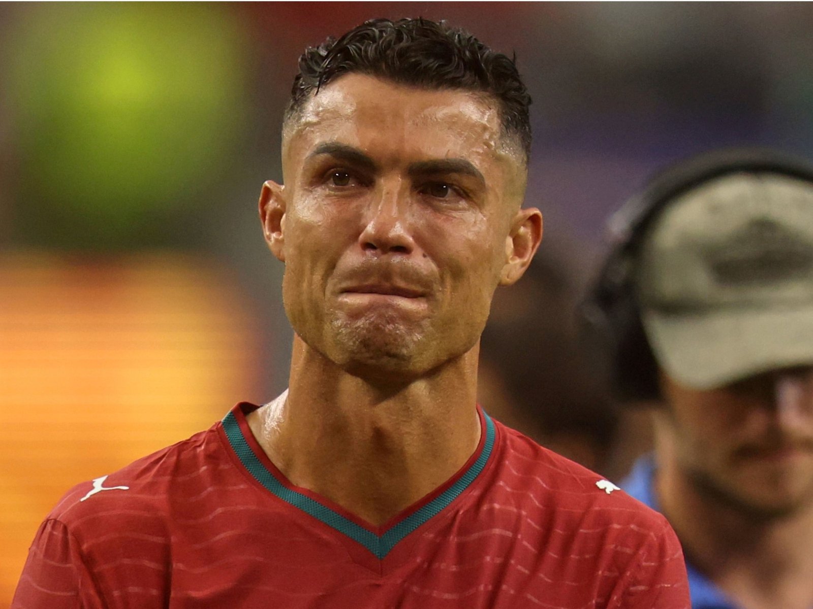 cómo fueron los últimos minutos de CR7 en Mundiales