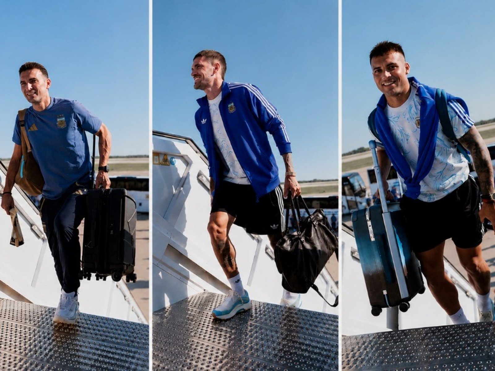 el inconveniente que demoró el vuelo hacia Atlanta para la semifinal con Inglaterra
