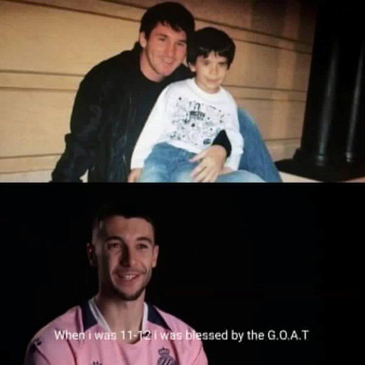 Joan García reconoce a Messi como el mejor de todos los tiempos