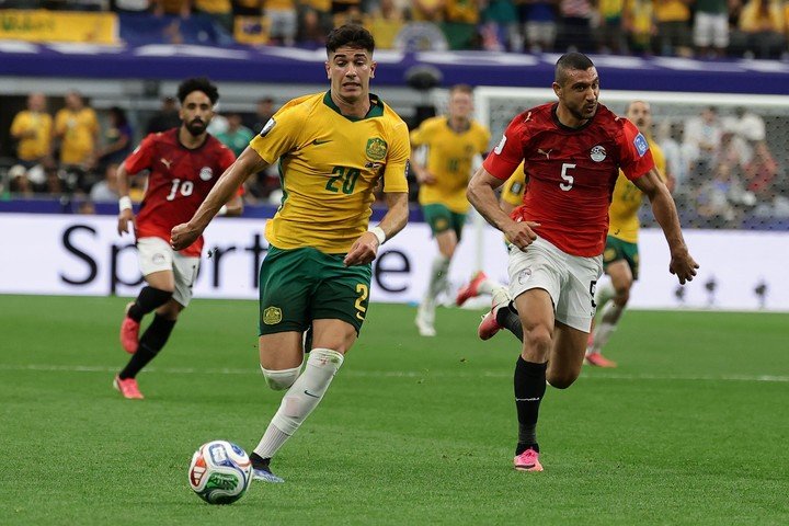 Cristian Volpato ante Egipto en el Mundial 2026. (Foto: EFE)