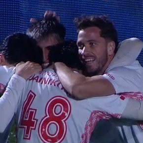Video: el increíble gol de Lescano para Argentinos