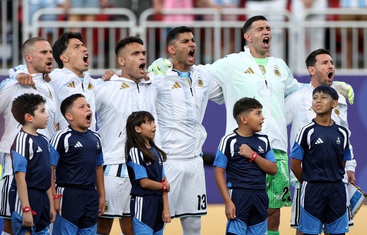 El himno argentino sonará una vez más en Estados Unidos (REUTERS).